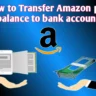 How To Transfer Amazon Pay Balance To Bank Account